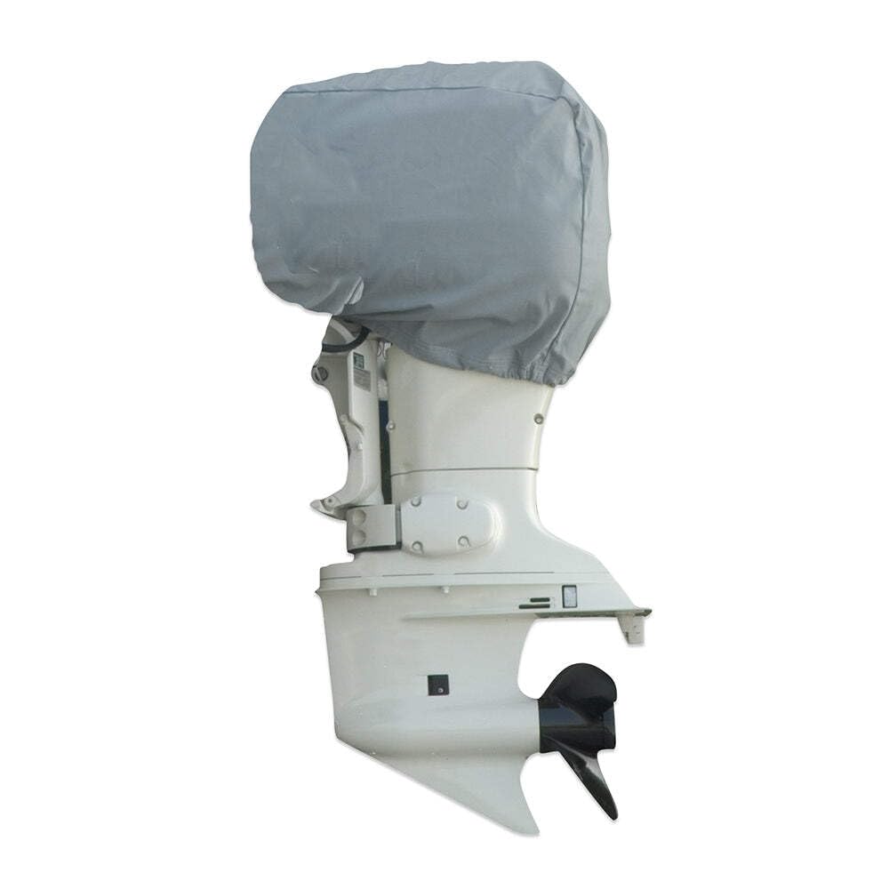 Carver 40-70 HP Sun-DURA® Universal Motor Cover - 25" L x 18" H x 15" W - Grey