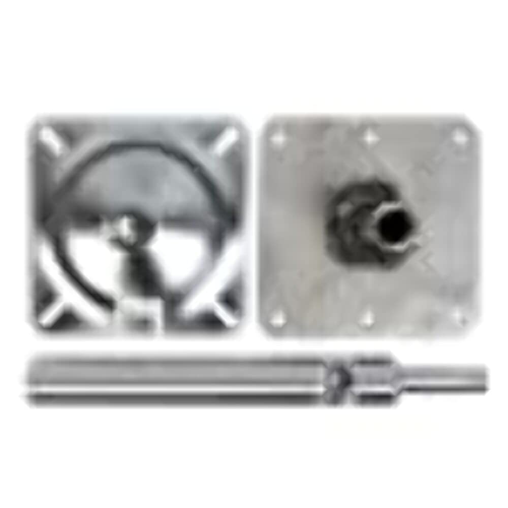 Lock'n-Pin attwood 3/4 Pedestal Package with 11" Post and 7x7 Base - Swivl-Eze