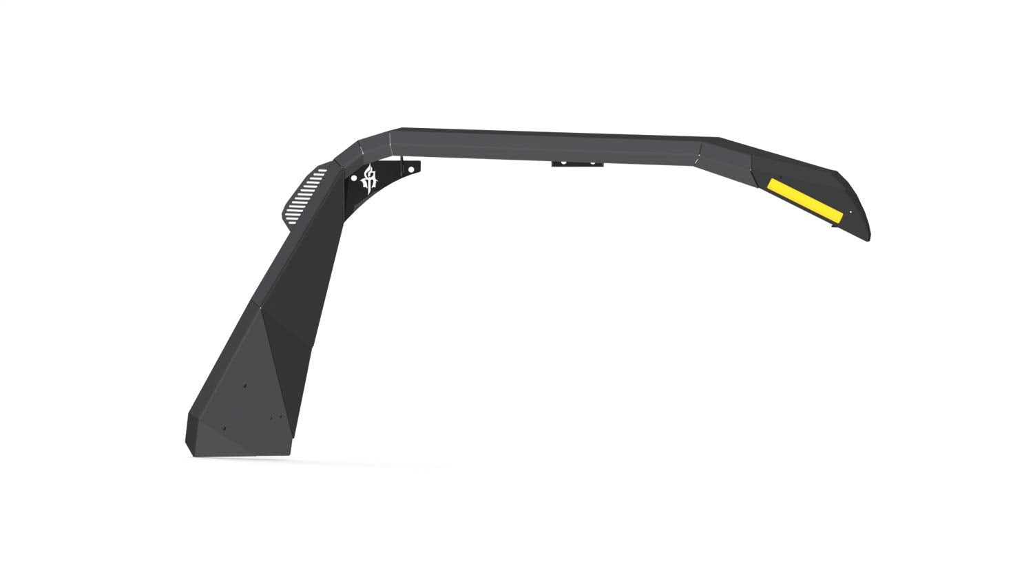 Stealth Road Armor Front Fender Flare Jl Body Armor with Switchback Led Drl - Texture Black 2018-2020 Jeep Jlrubicon Jlsport Jlsahara Jtsport Jtoverland Jtrubicon