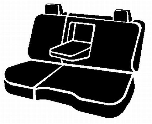 Custom Fit Fia TR42-92 BROWN Rear Seat Cover Split Seat 60/40 - Saddle Blanket, (Brown)