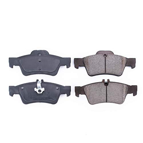 Power Stop Z16 16-986 Rear Ceramic Brake Pads For CL500 CL550 CL600 CLS400 CLS CLS550 E250 E300 E320 E350 E400 E500 E550 S S350 S400 S430 S450 S500 S550 S600 SL500 SL550 [Model Specific]