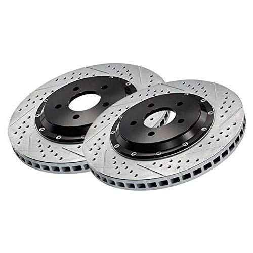 BAER BRAKES Brake Rotor 2302037-BKCZ (14" Rear 00-06 GM SUV 2WD EradiSpeed1 Rotor Upgrade), 1 Pack