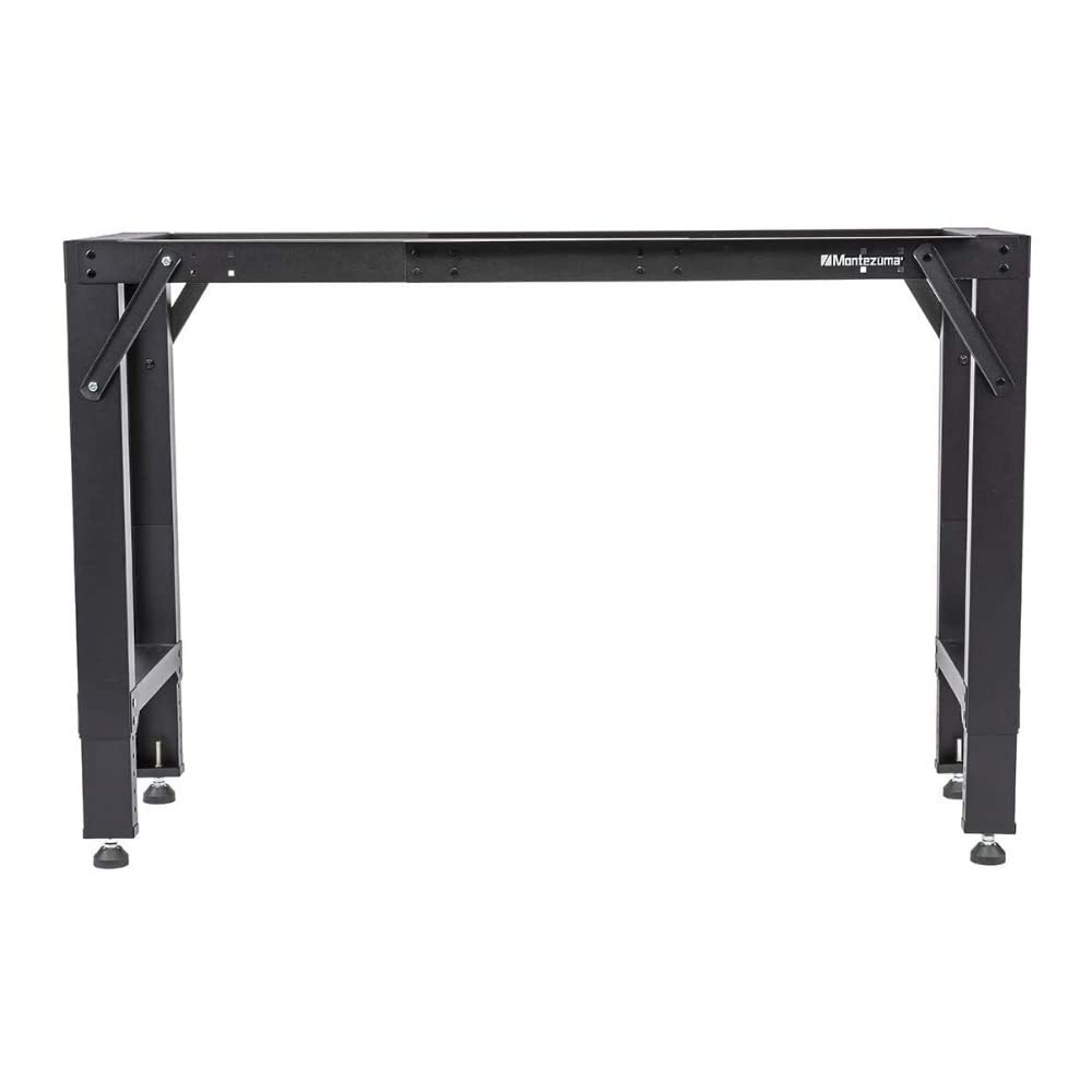 Adjustable Montezuma Steel Multi-Use Workspace Frame, 64" x 17" x 41"