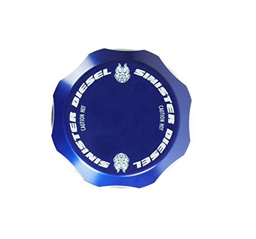 Coolant Reservoir (Degas) Cap Sinister Diesel for 2001-2016 GM Duramax 6.6L