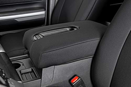 Rough Country Neoprene Front Seat Covers for 2014-2021 Toyota Tundra - 91026A, Black
