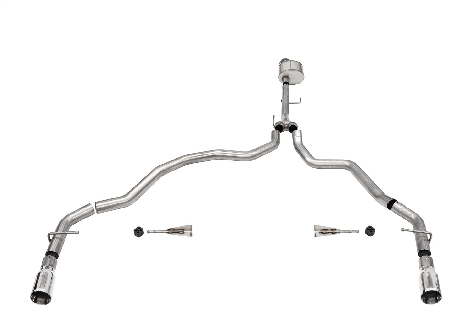 3.0 in Cat-Back Dual Rear Exit / Xtreme | 2021-24 Ford F-150 5.0L V8 (122.8" WB) (21143)