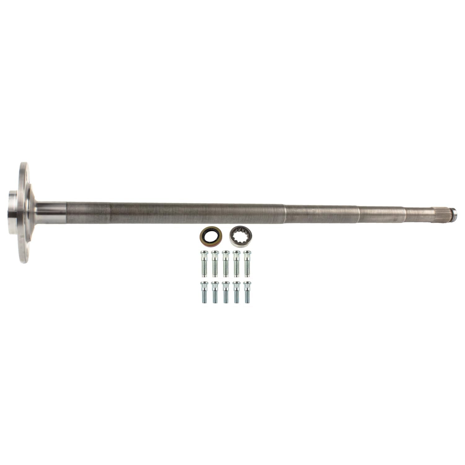 MG29111 TEN Factory Bolt Pattern Spline Drive Axle Shaft Assembly for Chrysler 9.25 Rear, 31-Spline, 34" Length, 5x5 Fits Dodge Ram 1500, Chrysler 9.25" Differential, Includes Bearings, Seals & Studs