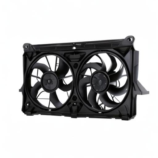 Cooling Fan Assembly TYC 622230 Compatible with 2005-2007 Chevrolet Silverado
