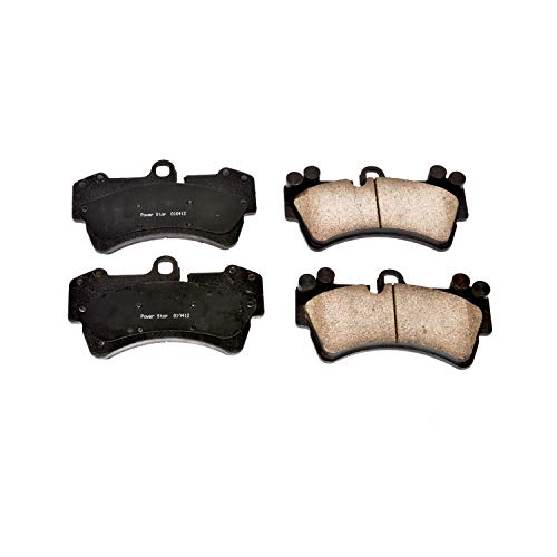 Power Stop Z16 16-977 Evolution Front Ceramic Brake Pads For Audi Q7 2007-2015, Porsche Cayenne 2003-2006, Porsche Cayenne 2008-2010, Volkswagen Touareg 2004-2010 [Model Specific]