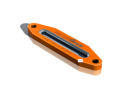 CrawlTek Aluminum Revolution Hawse Fairlead - Orange