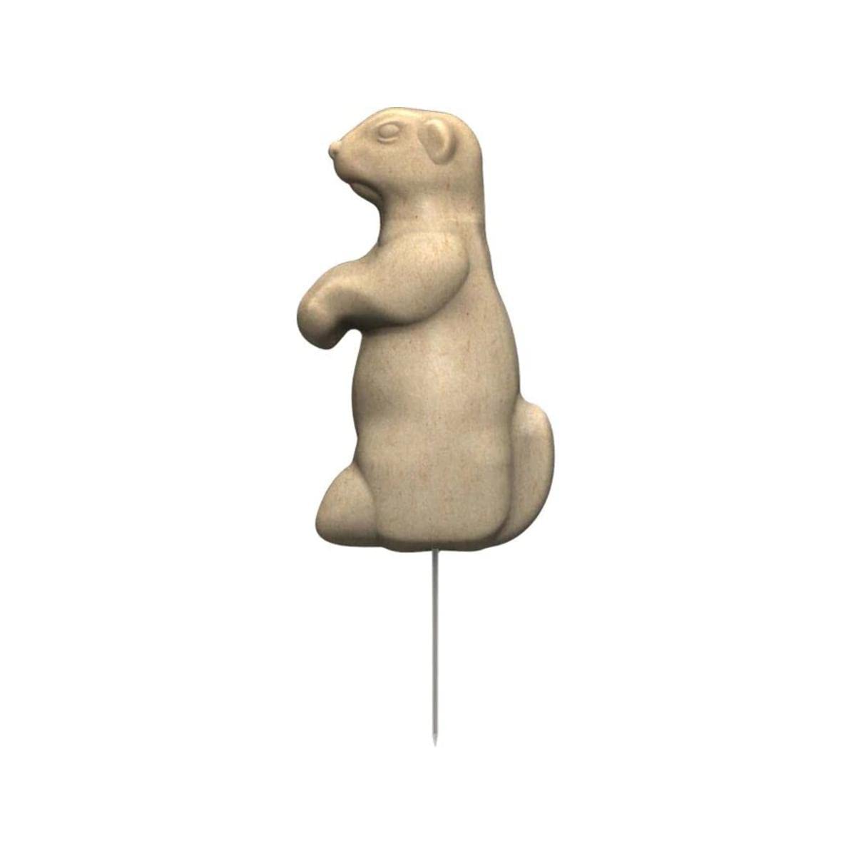 3D Stake Targets Birchwood Casey | Lightweight Portable Shooting Training Targets with Metal Stake | Pack of 6 | Prairie Dog