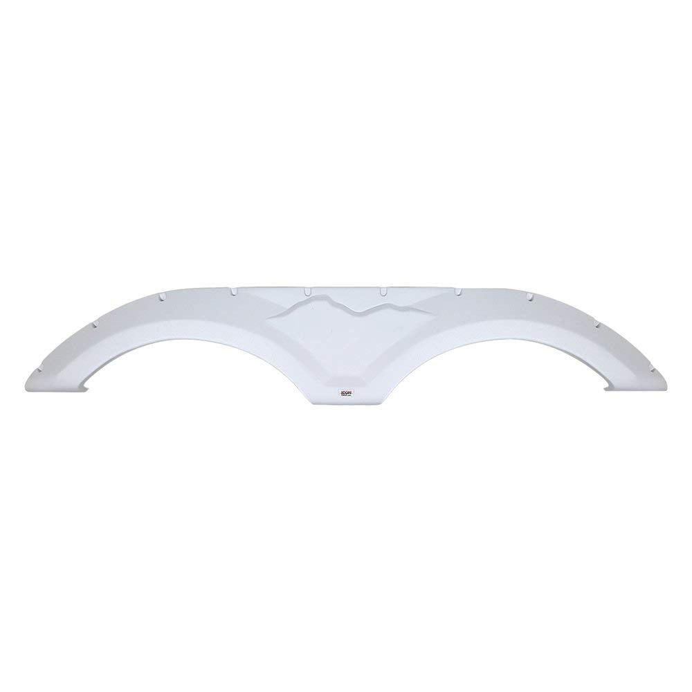 Tandem Axle Fender Skirt ICON 12361 FS2072 for Forest River Wildcat - Taupe