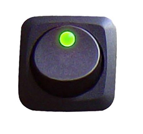 SPST HELLA Green Rocker Switch H61923001 LED