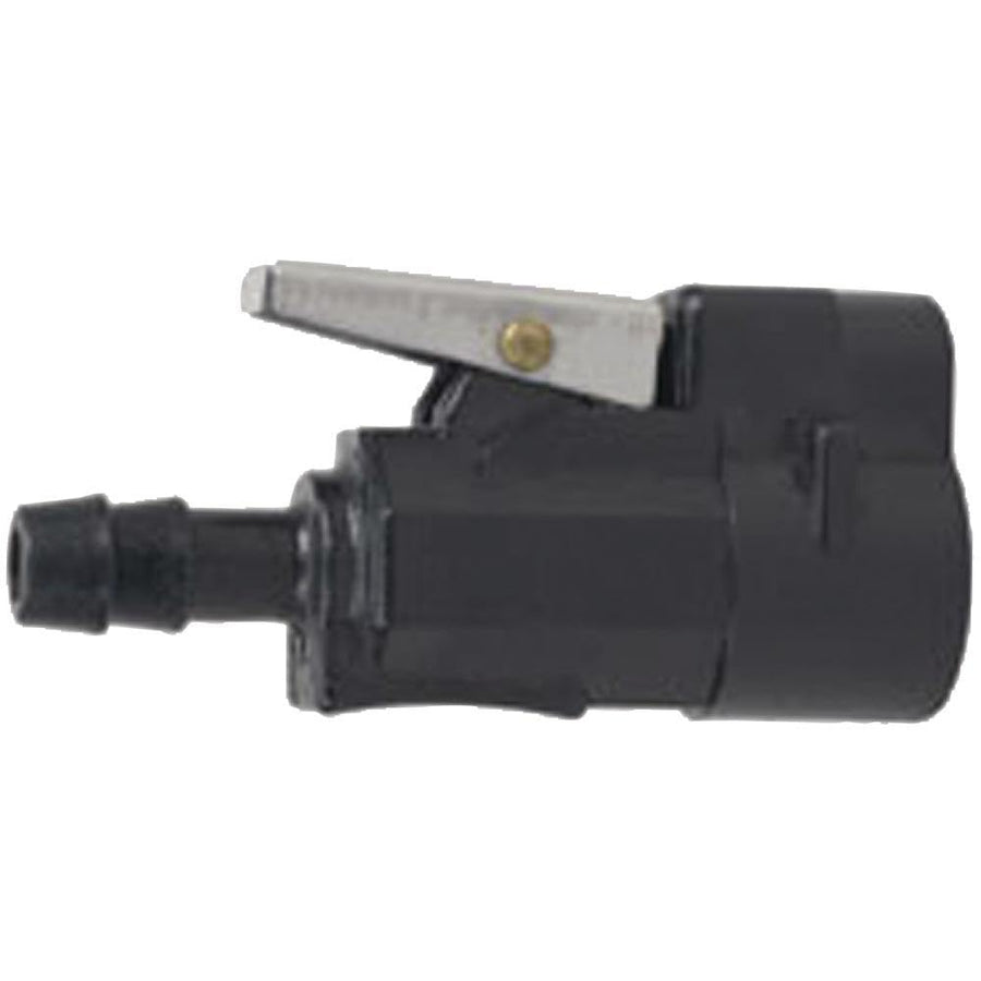 Moeller Marine Fuel Tank Connector Barb (Mercury, 3/8", Female, Two Prong Clip Style, 1998 and Newer Engines)