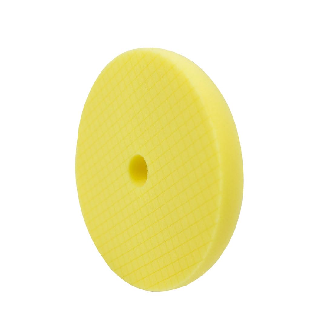 6" Maxshine Universal Cross Cut Polishing Foam Pad – Hook & Loop – DA & Rotary Polisher Compatible – Scientifically Designed Cross Cut for Heat Control & Efficient Compound Delivery
