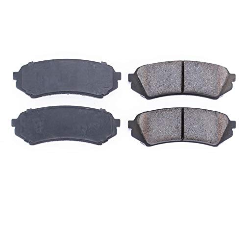 Power Stop Z16 16-773 Evolution Rear Ceramic Brake Pads For Lexus LX470 1998-2007, Toyota Land Cruiser 1998-2007 [Model Specific]