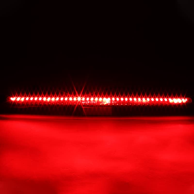 Red LED SPEC-D TUNING 3rd Brake Light Compatible with 2003-2004 Ford Mustang Cobra
