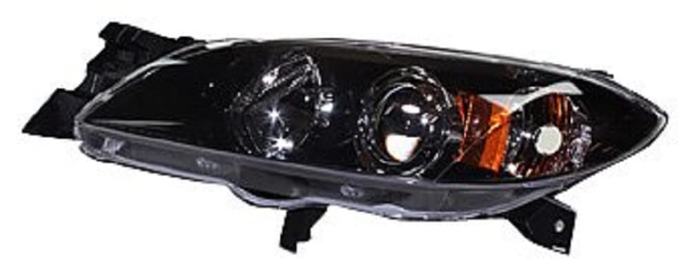 Left TYC Headlight Assembly Compatible with 2004-2009 Mazda Mazda3