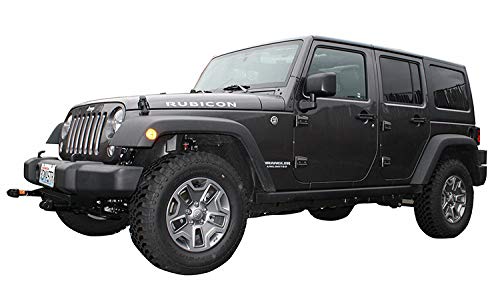Direct Connect Roadmaster 521448-5 Base Plates Compatible with 2010-2017 Wrangler JK Models and 2018 JK Models of Sport, Sport S, Sahara and Rubicon with Plastic Skid Plate