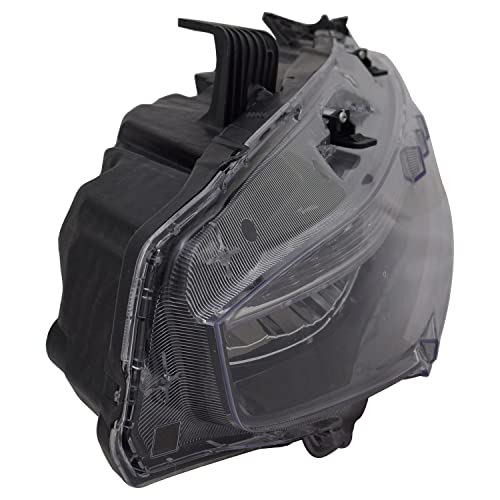 Left TYC Headlight Assembly Compatible with 2019-2019 Honda Civic