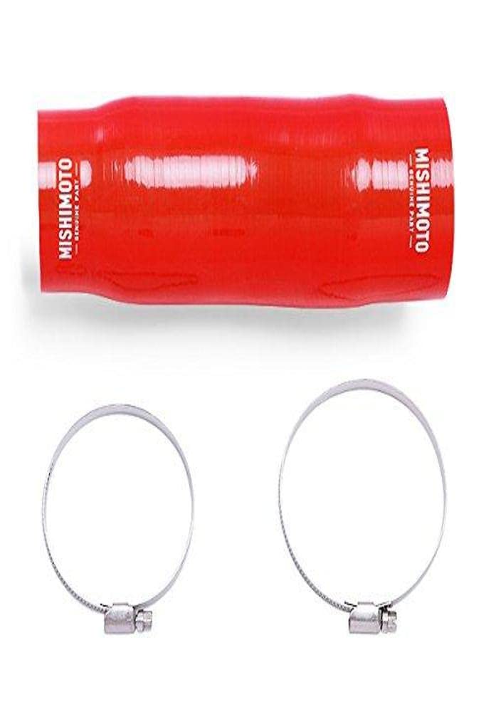 Mishimoto Silicone Induction Hose MMHOSE-CIV-16IHRD Fits Honda Civic 1.5T 2016-2018 Red