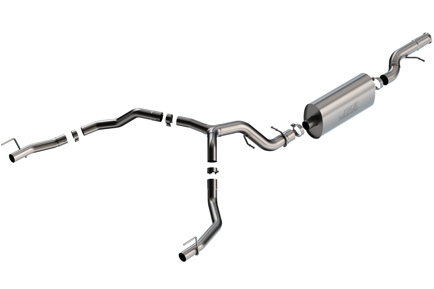 Borla 21-22 Cadillac Escalade 6.2L V8 4DR 2/4WD Touring Cat-Back Exhaust w/ Factory Bezel Tips