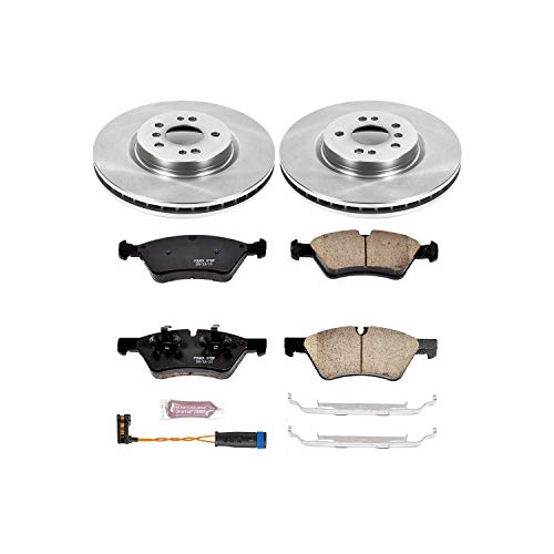 Power Stop Autospecialty KOE4643 Front Replacement Brake Kit-OE Brake Rotors & Ceramic Brake Pads