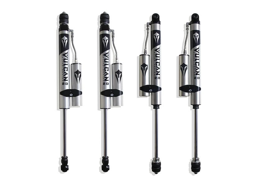 Part# 947225VR MAX TRAC SUSPENSION'S Box KIT Including Front & Rear Vulcan Series Reservoir Shocks (W/ 2.5" Lift KIT)