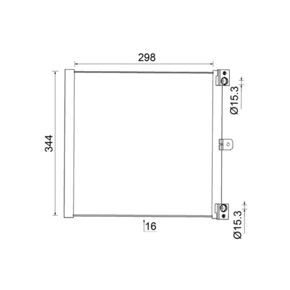 AC BEHR 948 000S A/C Condenser