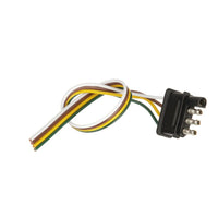 4-Way Flat Pollak Trailer End with 12" Wire