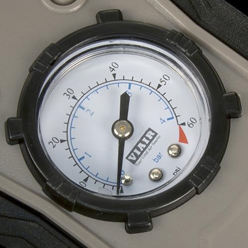 Portable Compressor VIAIR 75P/00075, Tire Inflator, Offroad Air Compressor for Car Tires, Air Pump with Press-on Tire Chuck Connection, Car Accessories, For Up to 225/60R18 Tires, 50 PSI/1.43 CFM