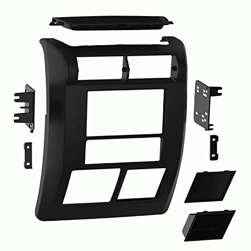 Metra 95-6549 DDIN in-Dash Install Kit 1997-2002 Jeep Wrangler