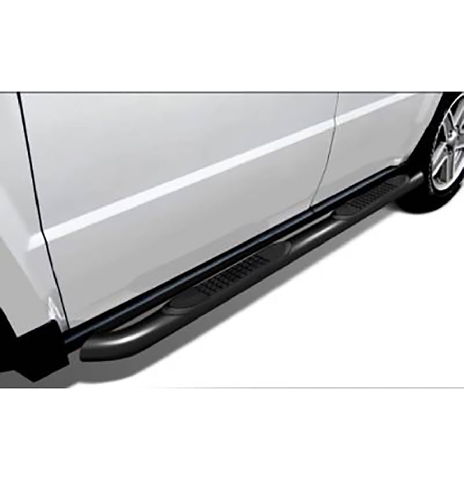 3in Black Horse Side Steps Compatible with 2017-2025 Honda Ridgeline-9H2010A