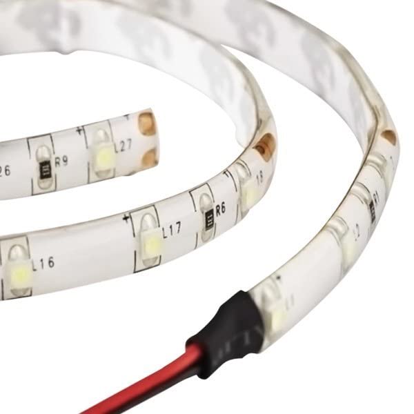 T-H Marine Flex Strip LED Lights | Bright Water Resistant Rope for Boat Decks or Under Gunwale Compartments | 48-Inch Long, Red Lights