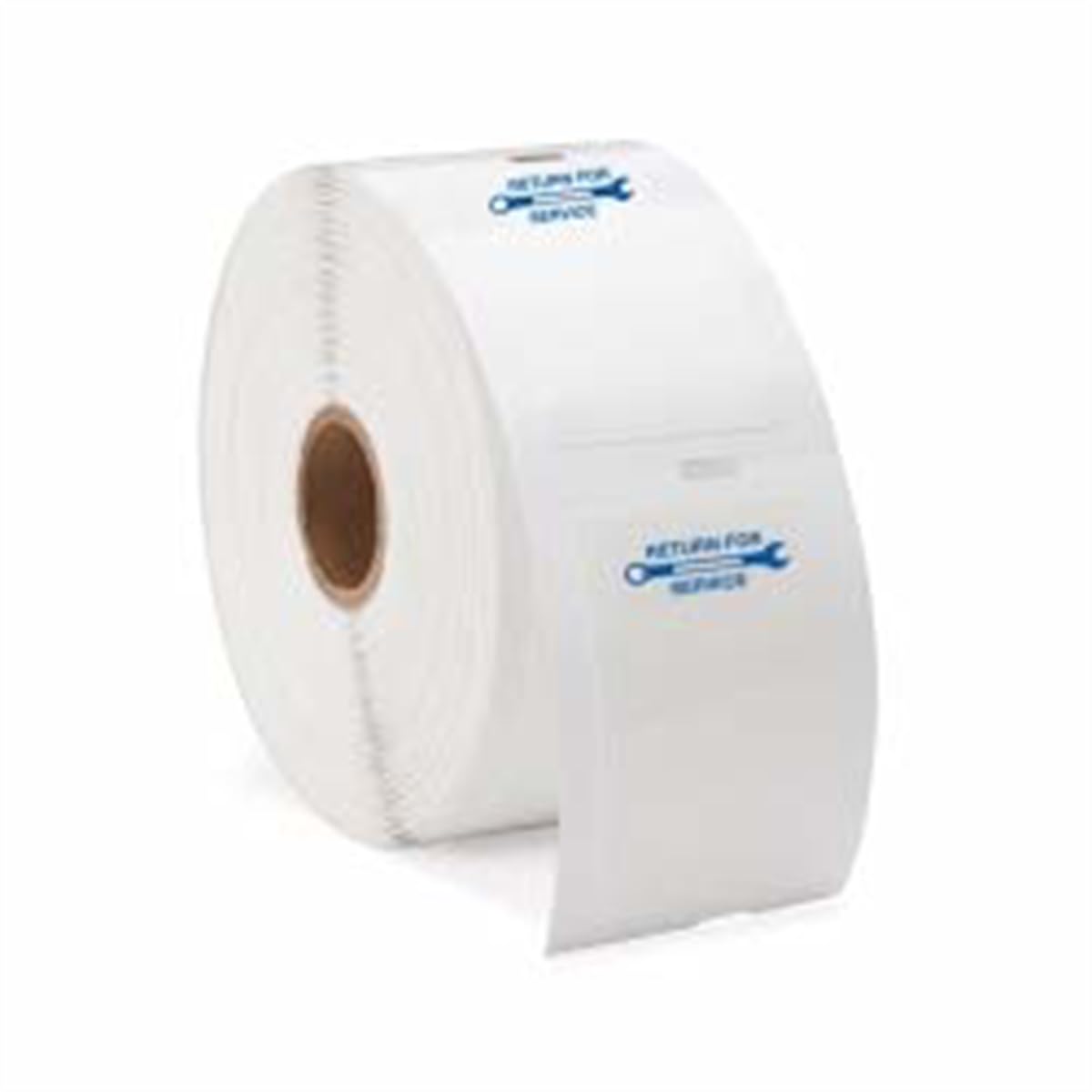 Generic Slip-N-Grip Wht Labels 1.5Inx2.25In 500/Roll W/Blue Wrench Image