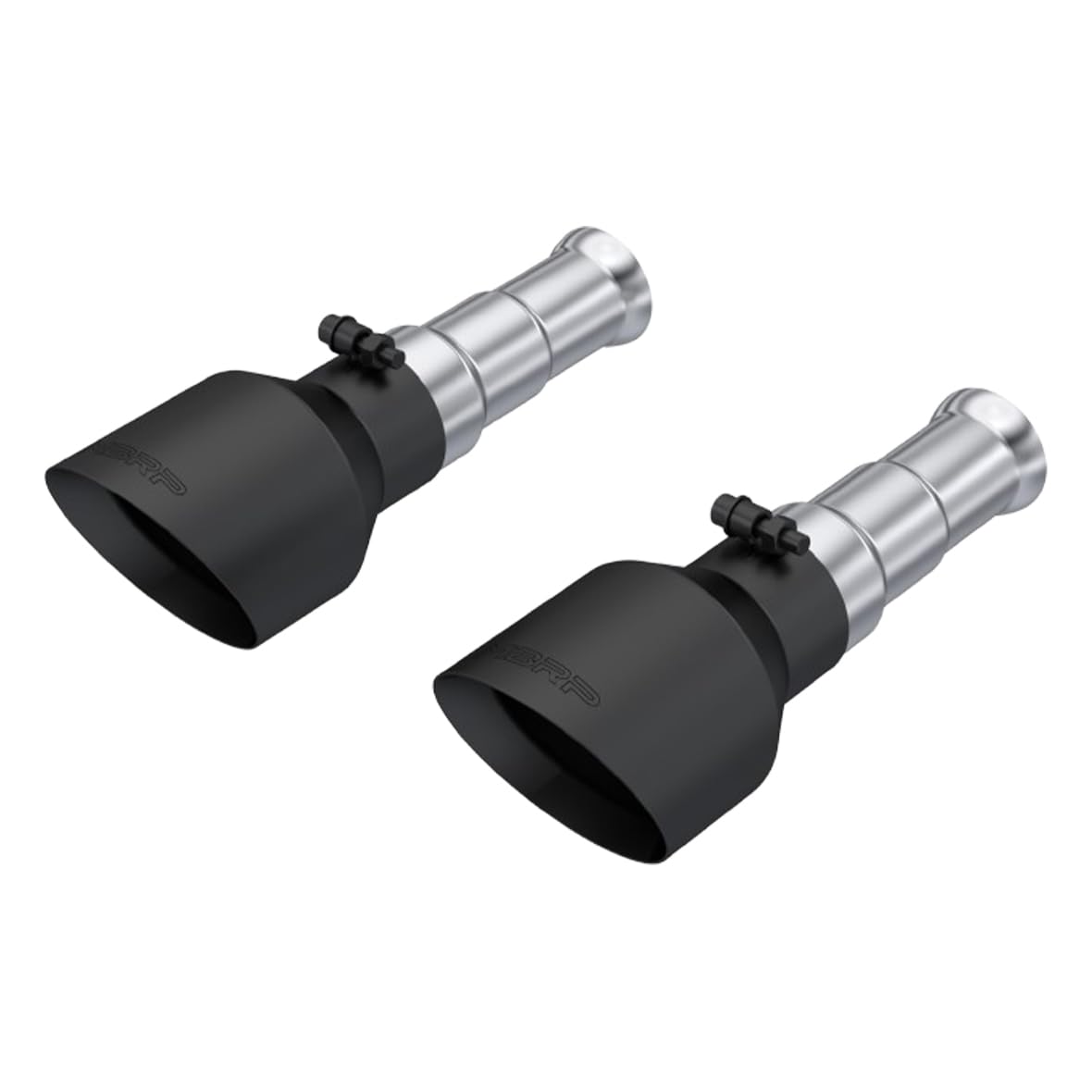 19-24 Ram 1500 Classic MBRP 5.7L Hemi 5in OD Dual Wall Angle Cut T304 BLK CB Exhaust Tips - Pair