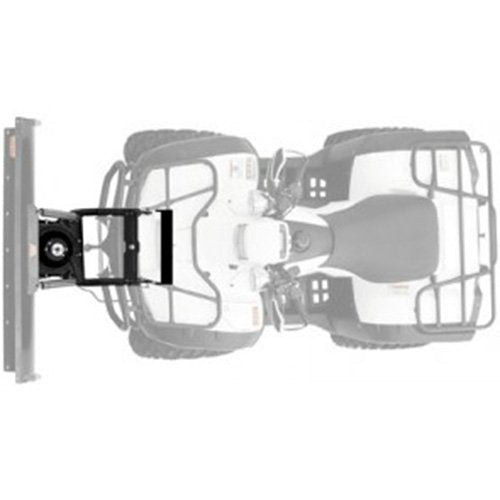 Powersports WARN 37852 ATV Center Kit Snow Plow Mount, Black