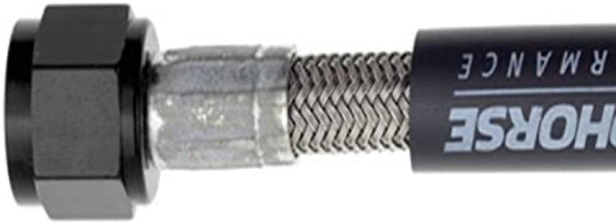 900-06-18-2 Redhorse Performance Nitrous and Fuel line (Black), 1 Pack