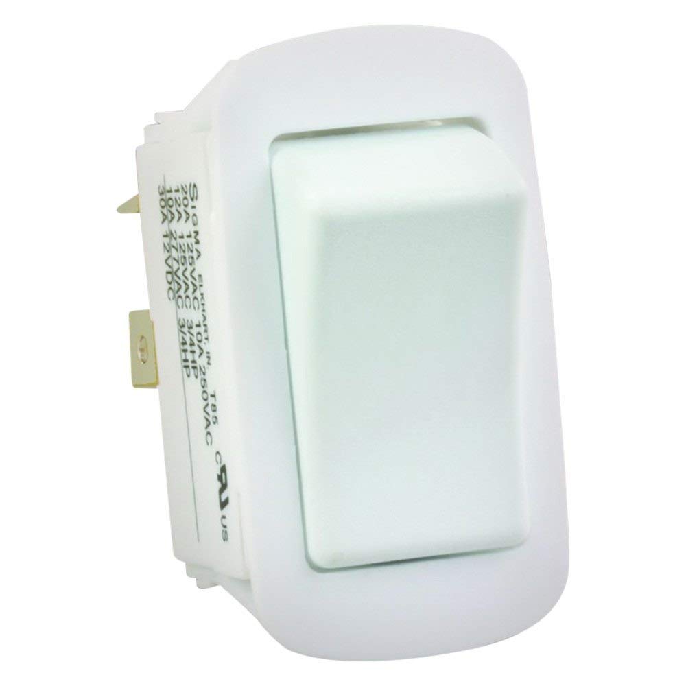 Water Resistant JR Products 14015 On/Off Switch White