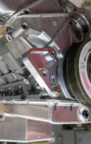 Moroso Billet 22450 Mounting Bracket, Use w/Moroso External/Dry Sump Pumps on 5.0 Ford Coyote Engine