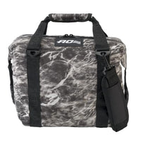 AO Coolers Soft Cooler, Elements 12 Pack, Manta, Grey Camo, AOELMA12