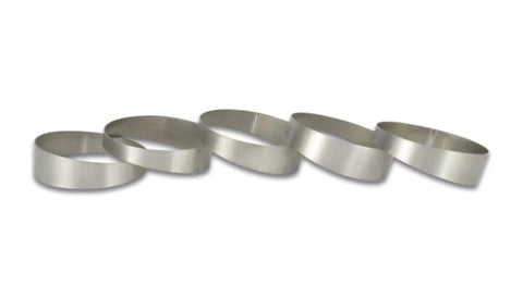 Power Vibrant Performance 13269 Pie Cuts, CP1 Titanium, Natural, 1.75 in. Outside Diameter, 3.50 in. Centerline Radius, 9 degree per cut, Set of 5, "1-3/4"