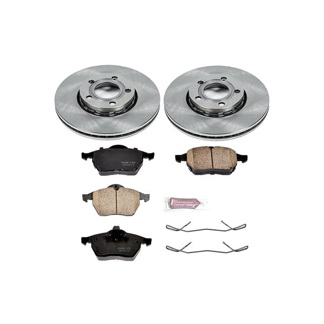 Power Stop Autospecialty KOE3103 Front Replacement Brake Kit-OE Brake Rotors & Ceramic Brake Pads