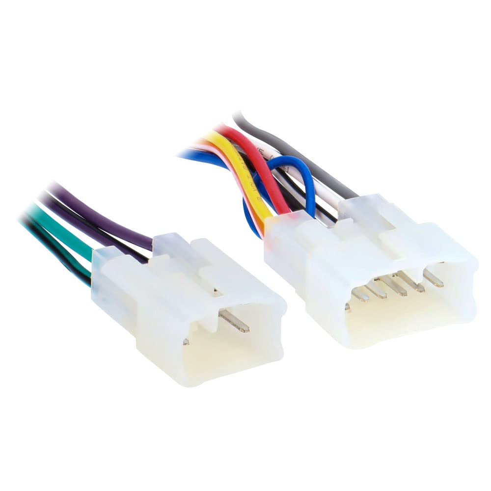 Metra 70-1761 Wiring Harness Radio Fits Select 1987-UP Toyota Vehicles Power + 4 Speaker (Packaging May Vary)