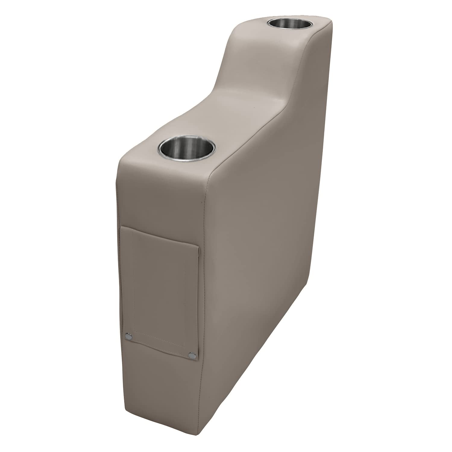 Wise Premier Series 3010-1725 Right Radius Pontoon Arm Rest, Mocha Java