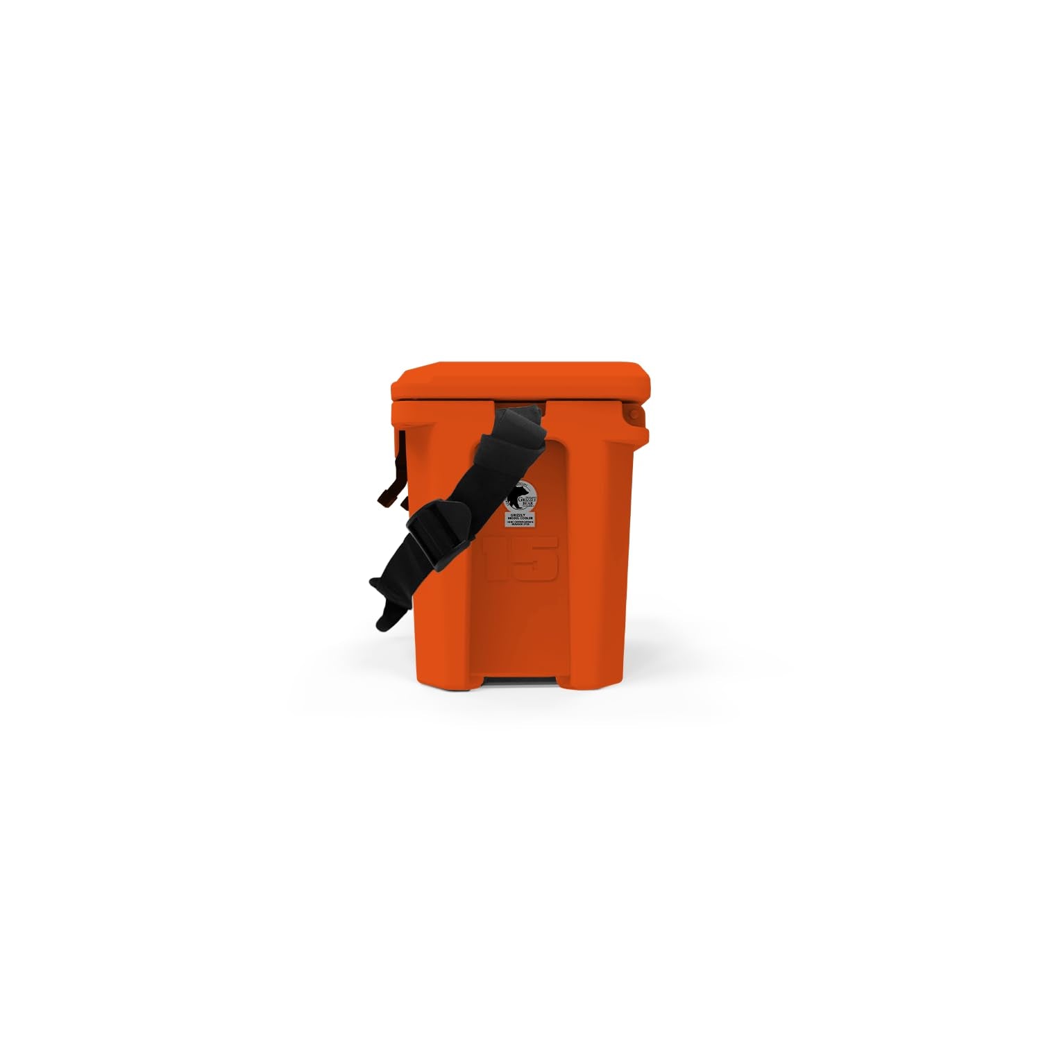 15 Cooler Grizzly | 15 qt Ice Chest Durable Rotomolded Insulated | Made in USA | Warranty for Life | For Beach Boat Camping Fishing Hunting | G15 | Orange