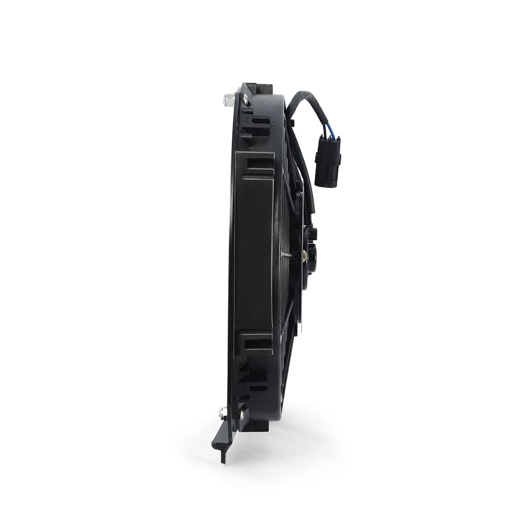 Mishimoto Aluminum Performance Fan Shroud Compatible With Jeep Cherokee XJ 4.0L 1989-2001, Black