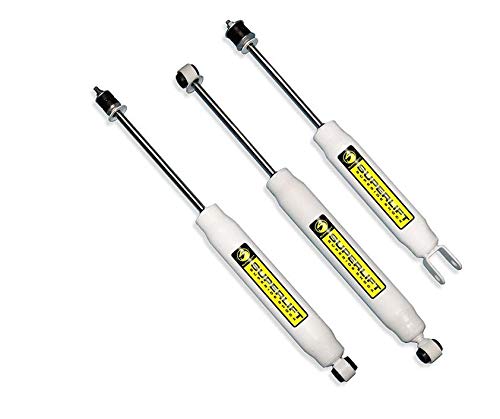 Lift Kit Shock Box with Shadow Series Shocks | SUPERLIFT | 84052 Front & Rear Set | Fits 2005-2007 Ford F-250 / F-350 Super Duty 4WD with 8" Lift