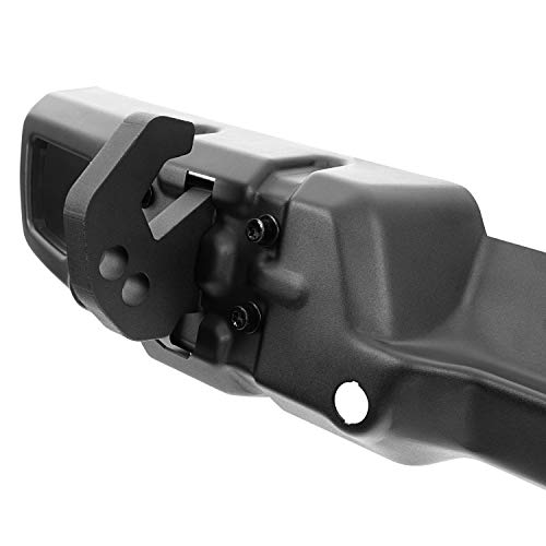 Arcus Rugged Ridge Bumper, Rear for Jeep Wrangler JL | Stubby, Steel, Black | 11549.17 | Fits 2018-2025 Jeep Wrangler JL