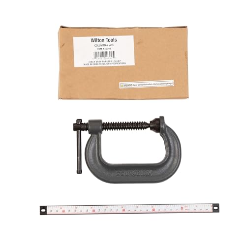 Wilton C-Clamp Columbian, 3" Opening, 2-7/16" Throat, 3500 Lbs. Clamping Force (Model H403)